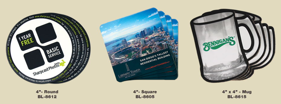 Stock Deluxe Coasters